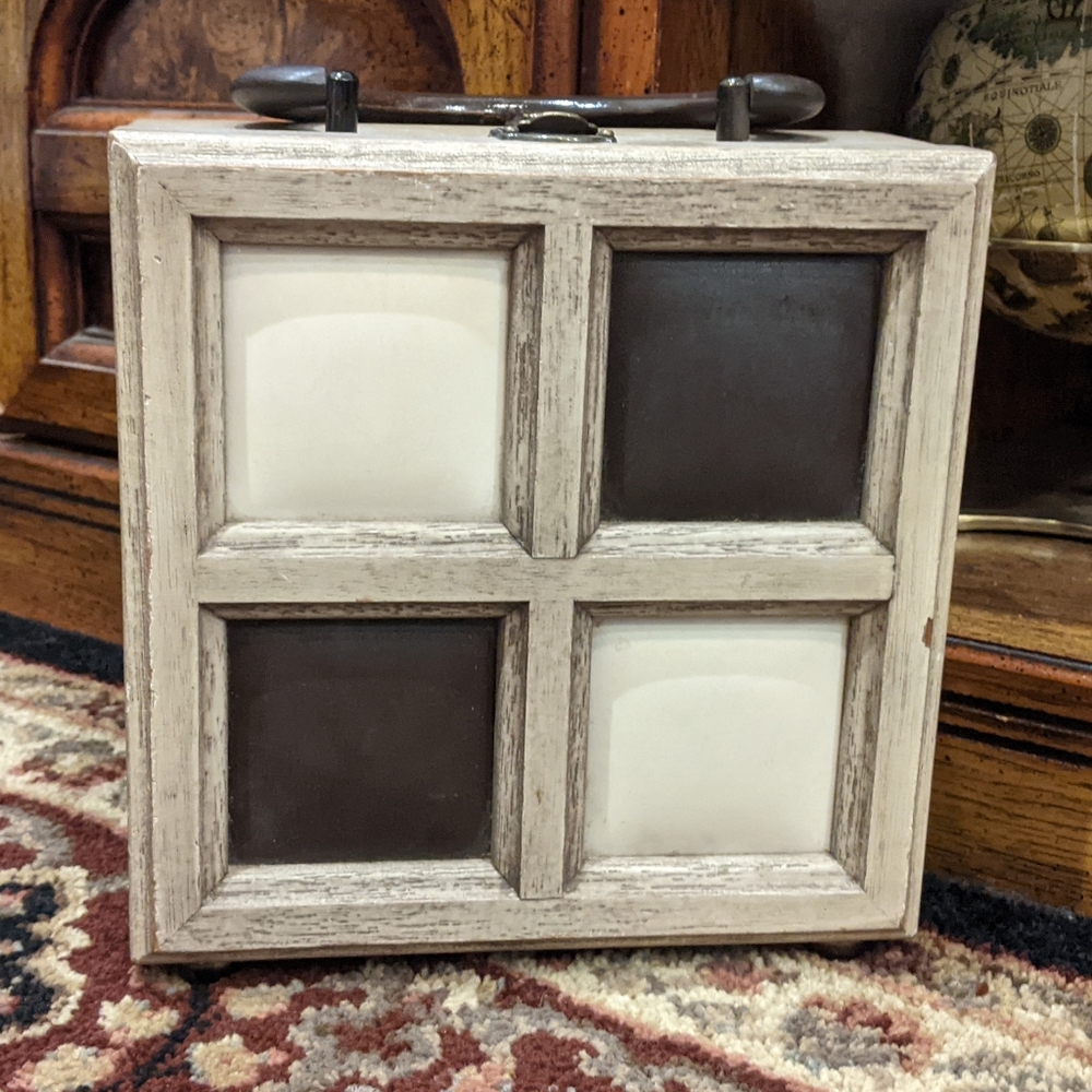 Vintage Wood Box Purse